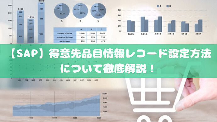 【SAP】得意先品目情報レコード設定方法について徹底解説！