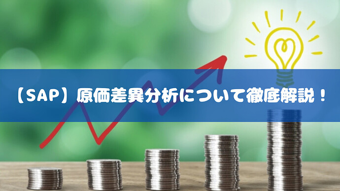 【SAP】原価差異分析について徹底解説!